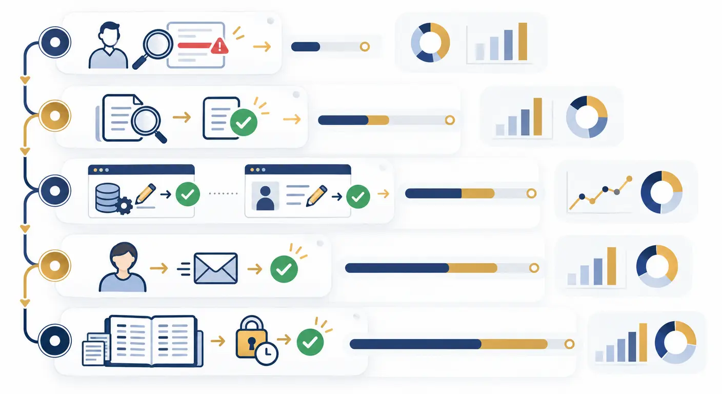 Infographie du coût de correction d'une ligne fausse entre un ERP et un CRM